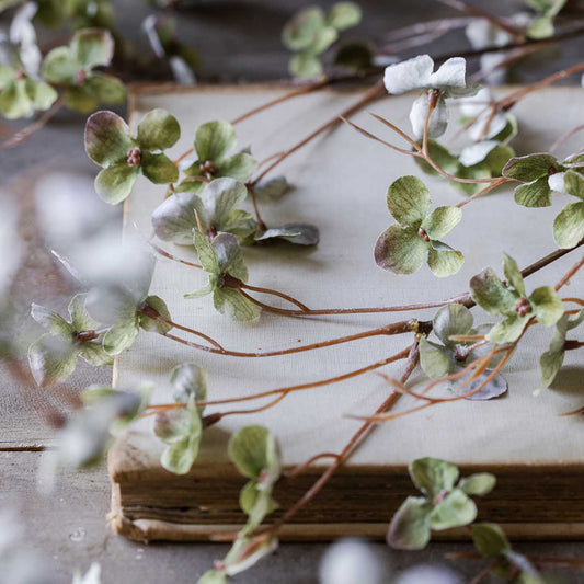 ARTIFICIAL HIBERNAL BLOSSOM, SOFT SAGE - *Pre-order* SHIPPING July 2026