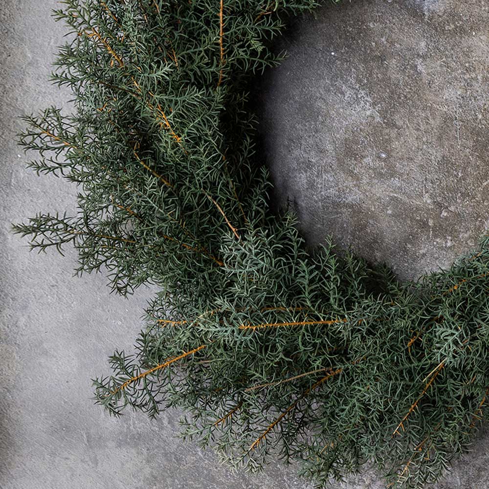 ARTIFICIAL JUNIPER WREATH - *Pre-order* SHIPPING July 2026