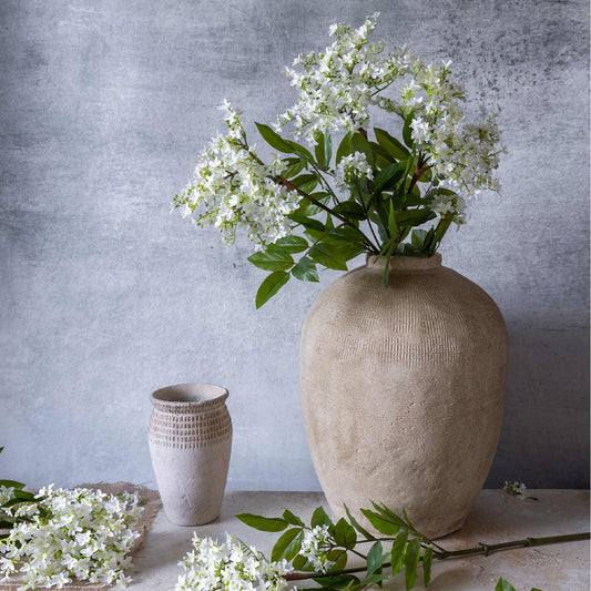 ARTIFICIAL LILAC STEM, WHITE