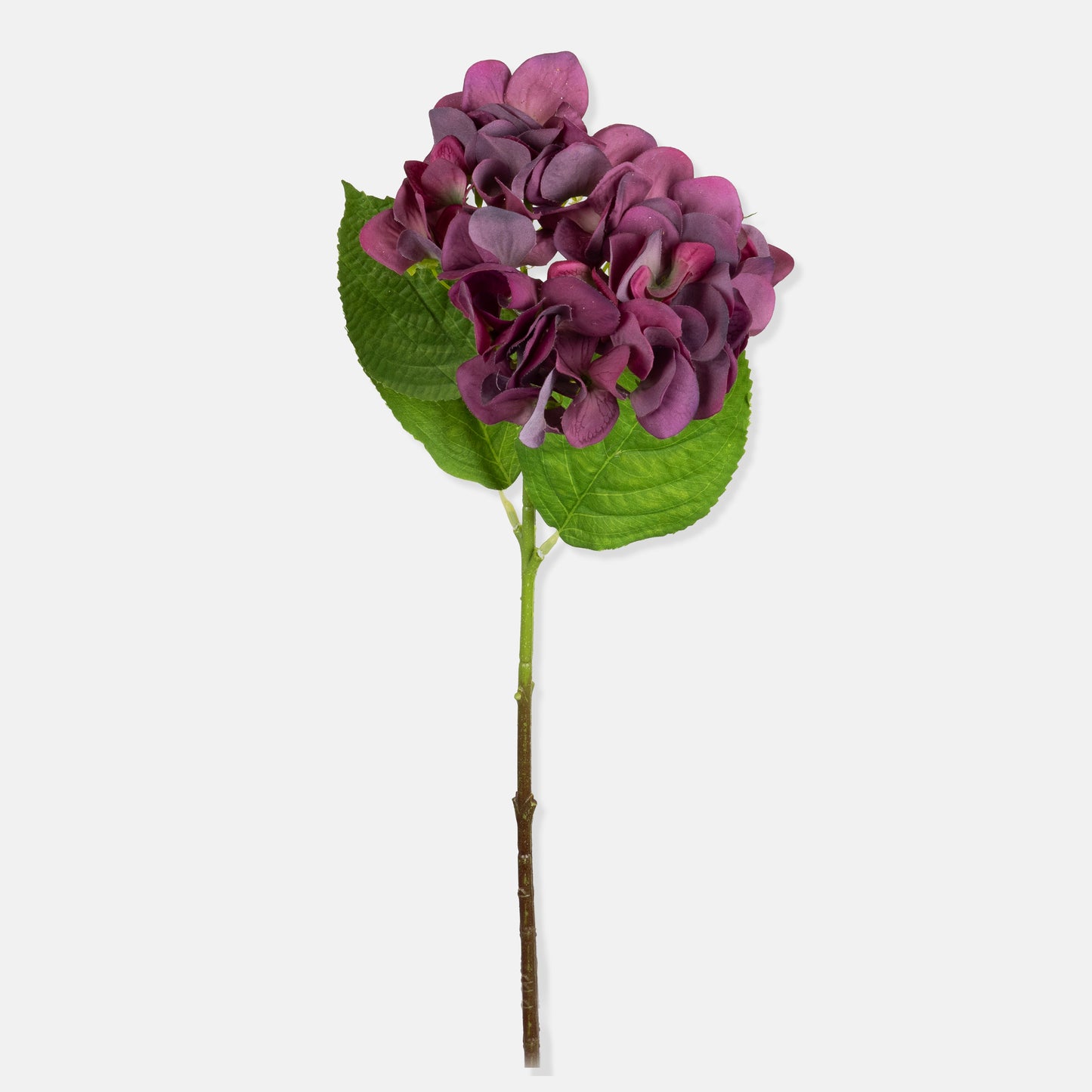 ARTIFICIAL REAL TOUCH HYDRANGEA, PLUM - *Pre-order* SHIPPING July 2026