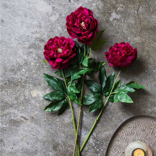 ARTIFICIAL REAL TOUCH PEONY - *Pre-order* SHIPPING July 2026