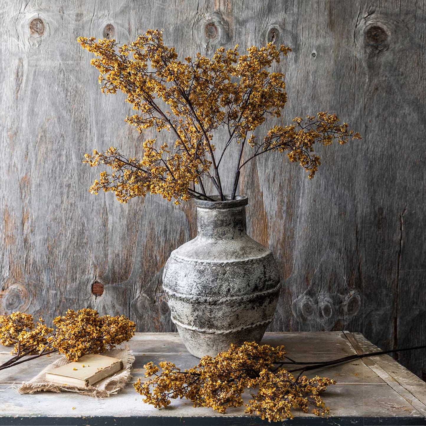 ARTIFICIAL SEDGE WINTER, SAFFRON - *Pre-order* SHIPPING July 2026