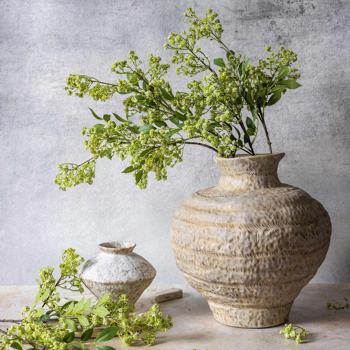 ARTIFICIAL SUMMER GARDEN BRANCH - *PRE ORDER* Due Early January 2027
