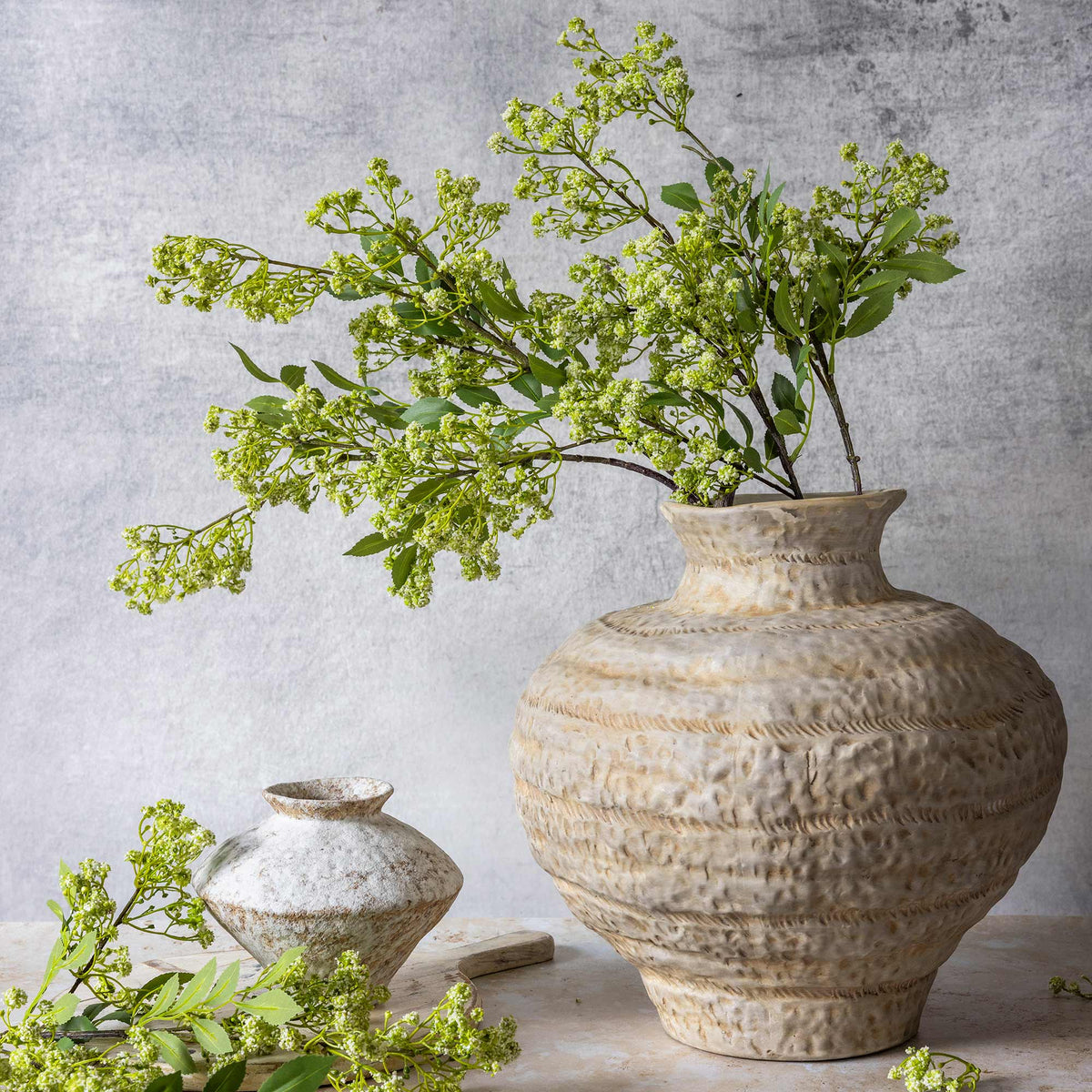 ARTIFICIAL SUMMER GARDEN BRANCH - *PRE ORDER* Due Early January 2027
