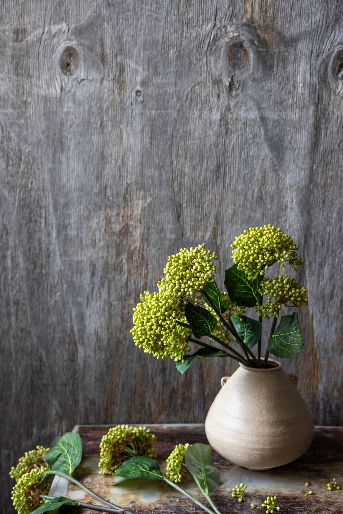 ARTIFICIAL VIBURNUM * OLIVE