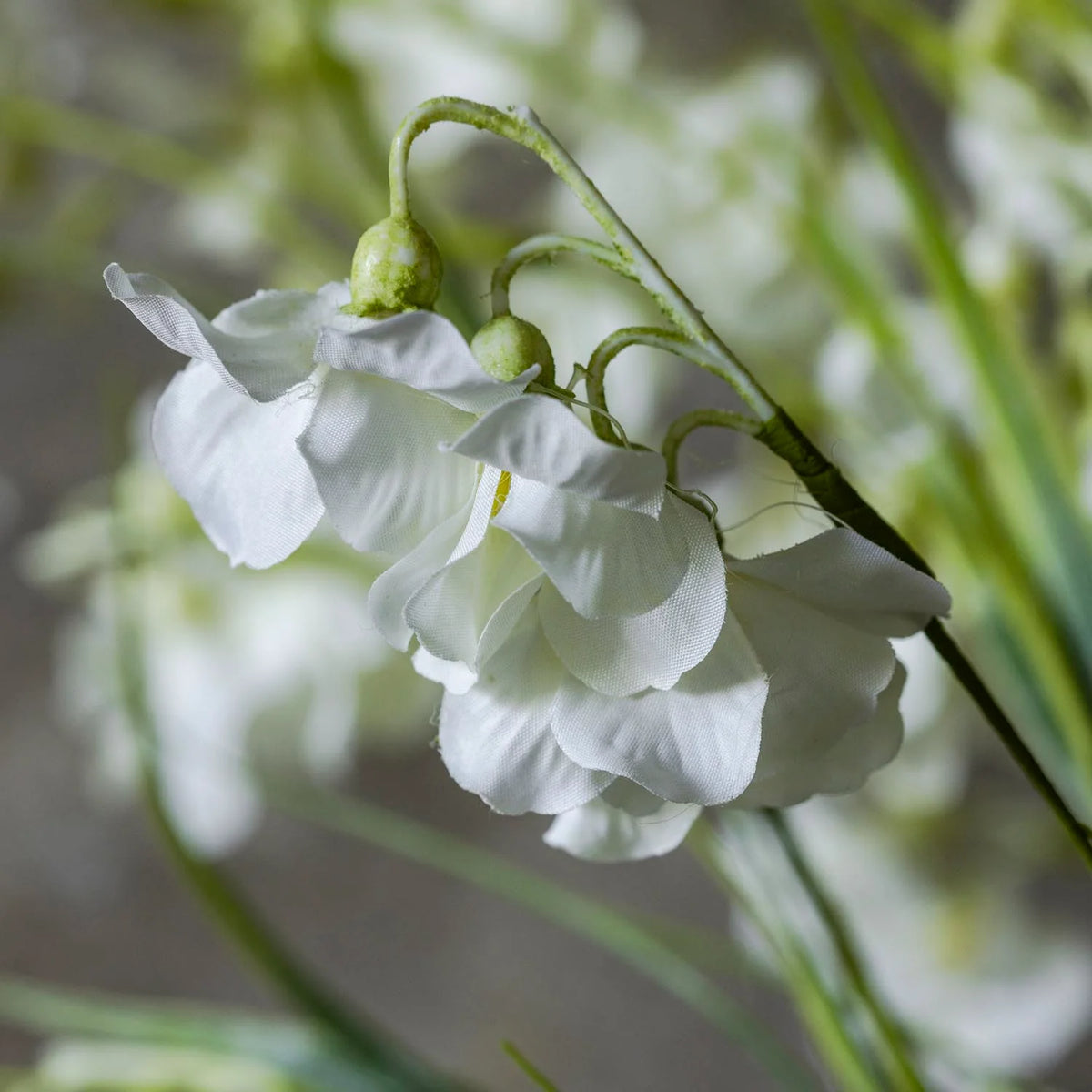 ARTIFICIAL WILD SWEET PEA, CREAM - *PRE ORDER* Due Mid November 2026
