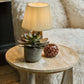 NILA GLASS CANDLE HOLDER - WINE