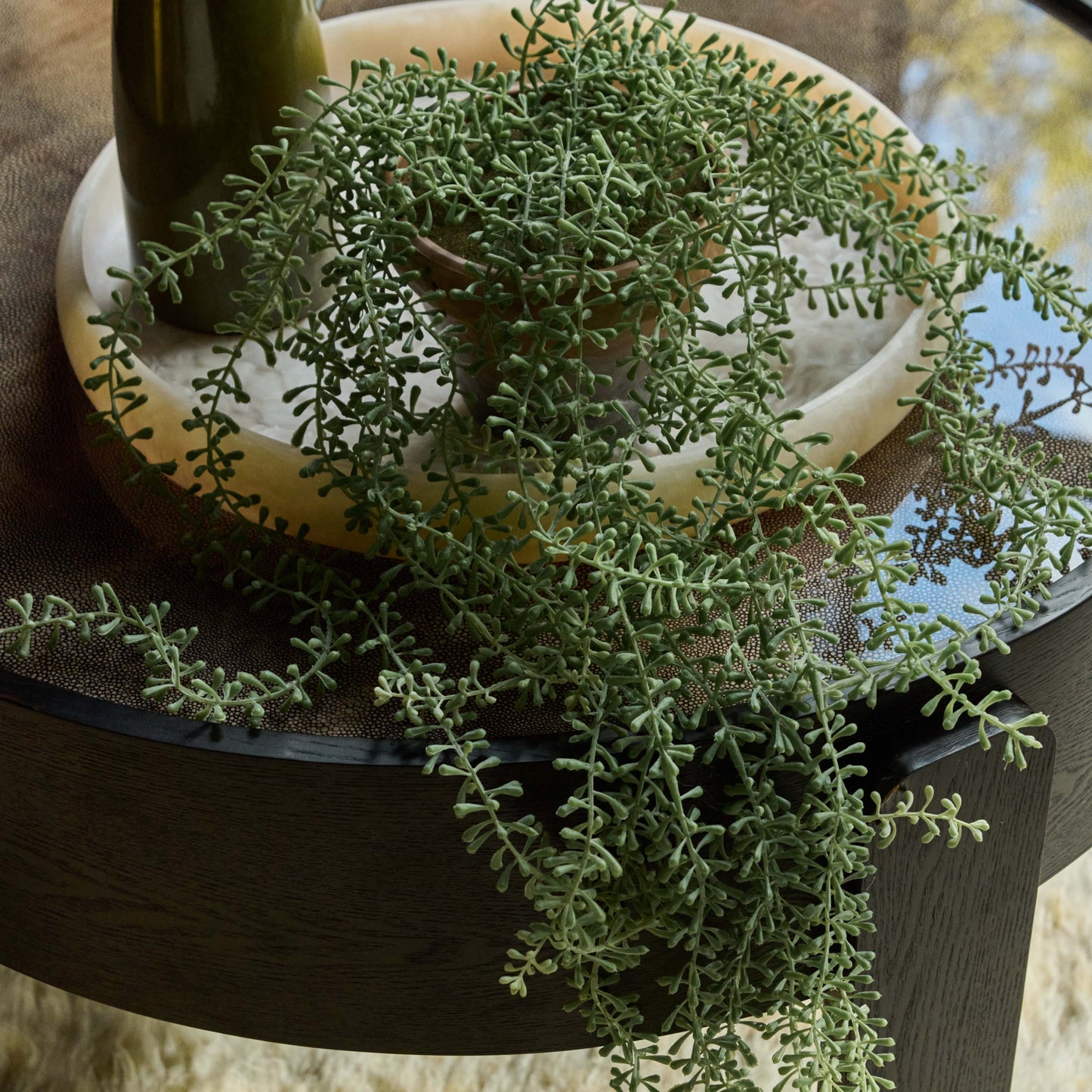 ARTIFICIAL TRAILING STRING OF PEARLS