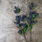 ARTIFICIAL BILBERRY BRANCH - *Pre-order* SHIPPING July 2026