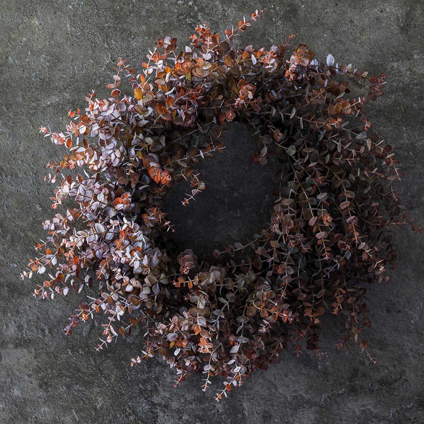 ARTIFICIAL EUCALYPTUS WREATH, DUSK - *Pre-order* SHIPPING July 2026