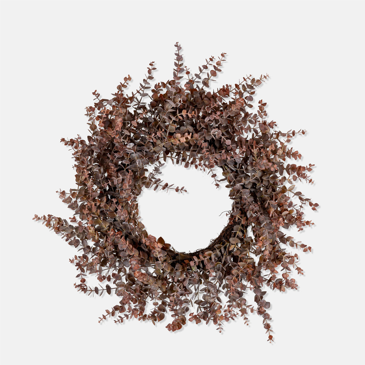 ARTIFICIAL EUCALYPTUS WREATH, DUSK