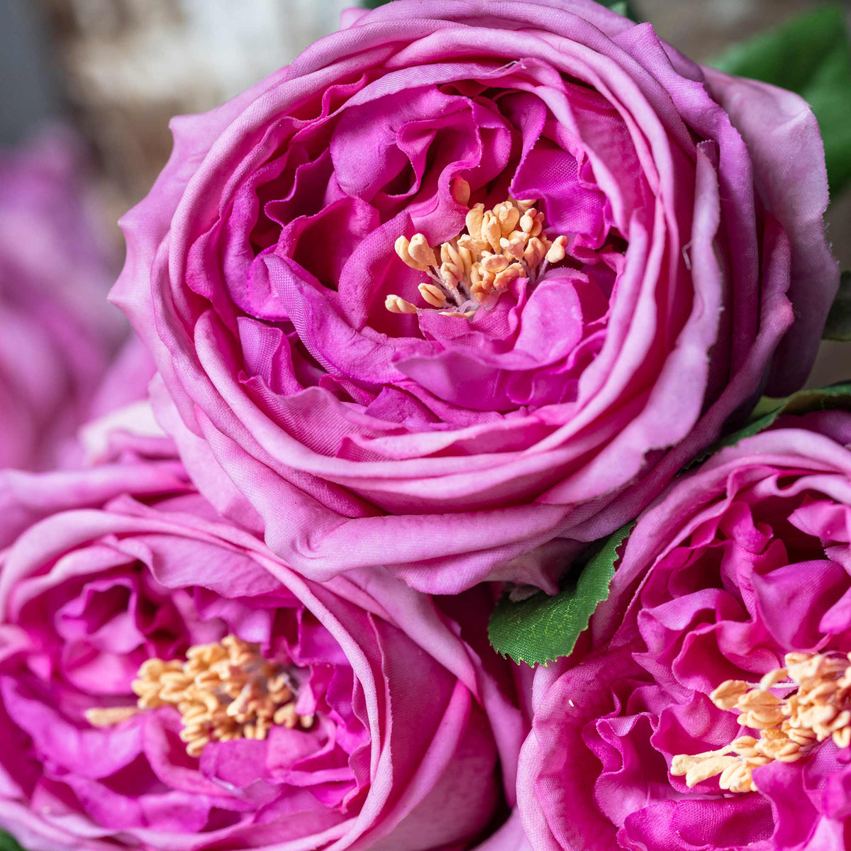 ARTIFICIAL REAL TOUCH GARDEN ROSE, MAUVE - *PRE ORDER* Due Mid January 2027