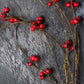ARTIFICIAL HAWTHORN BERRY, RUBY - *Pre-order* SHIPPING July 2026
