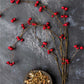 ARTIFICIAL HAWTHORN BERRY, RUBY - *Pre-order* SHIPPING July 2026