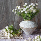 ARTIFICIAL HELLEBORE BUNCH, WHITE  - *Pre-order* SHIPPING July 2026