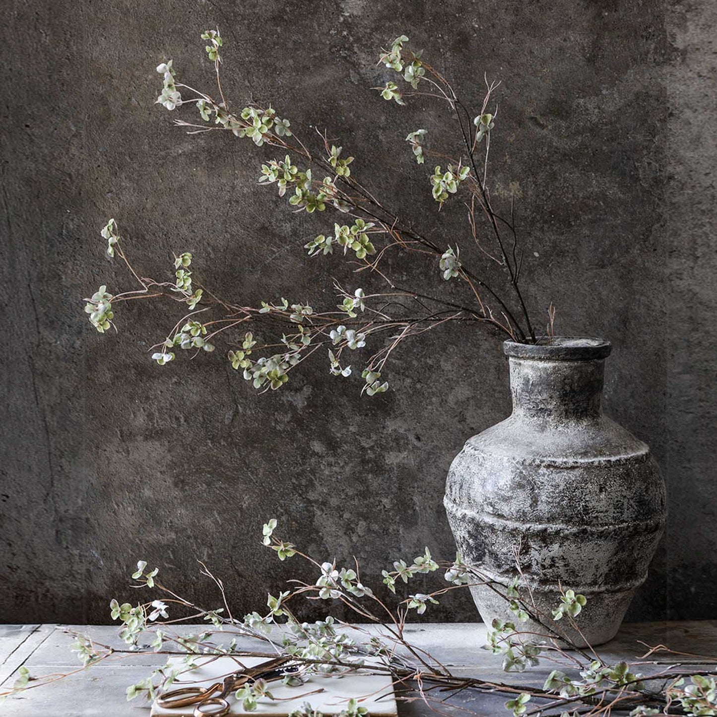 ARTIFICIAL HIBERNAL BLOSSOM, SOFT SAGE - *Pre-order* SHIPPING July 2026