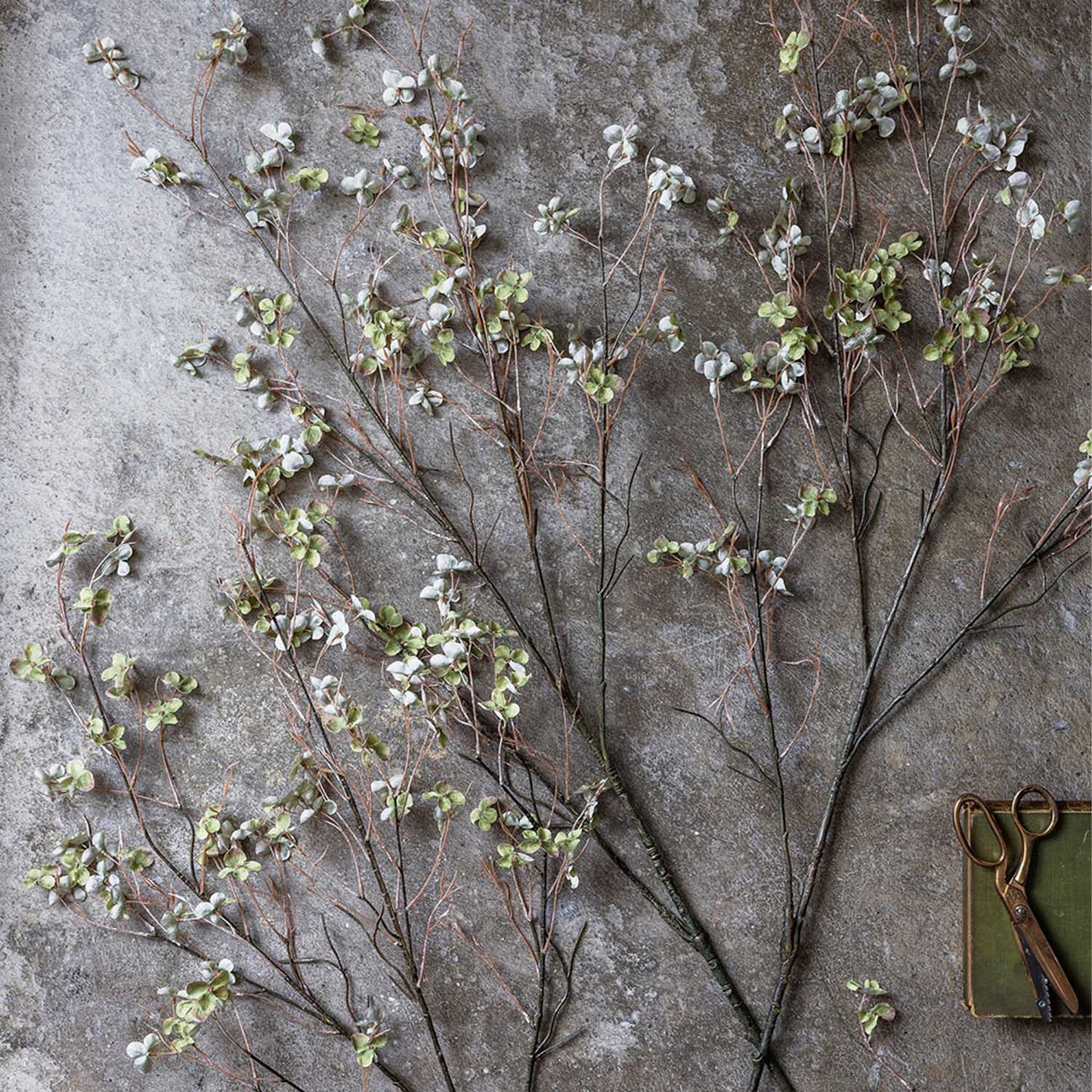 ARTIFICIAL HIBERNAL BLOSSOM, SOFT SAGE - *Pre-order* SHIPPING July 2026