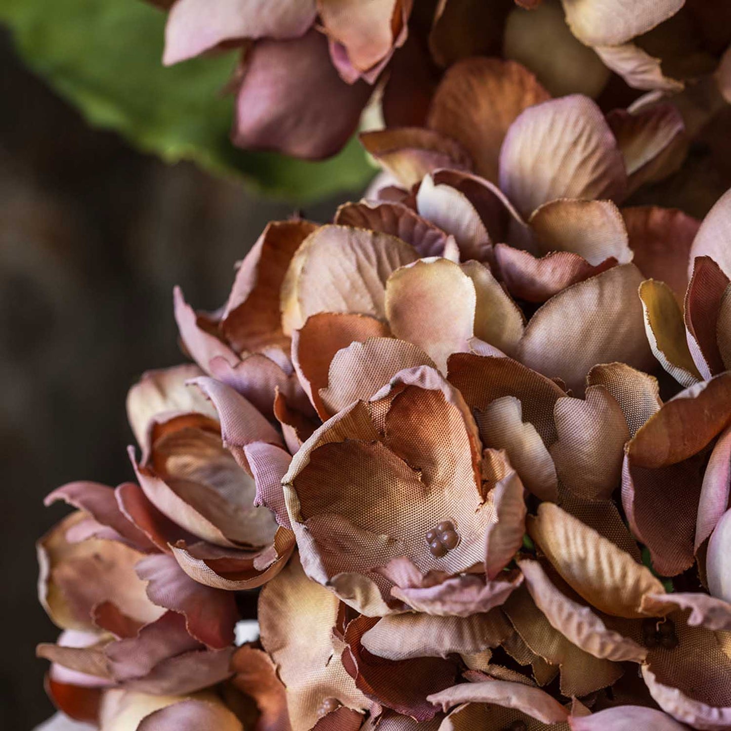 ARTIFICIAL HYDRANGEA, ANTIQUE PINK- *Pre-order* SHIPPING July 2026