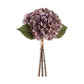 ARTIFICIAL HYDRANGEA BUNCH, DAMSON