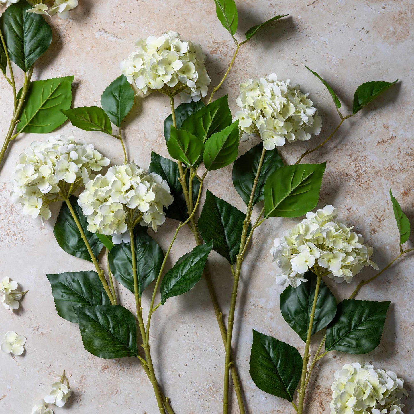 ARTIFICIAL REAL TOUCH HYDRANGEA, ZEST