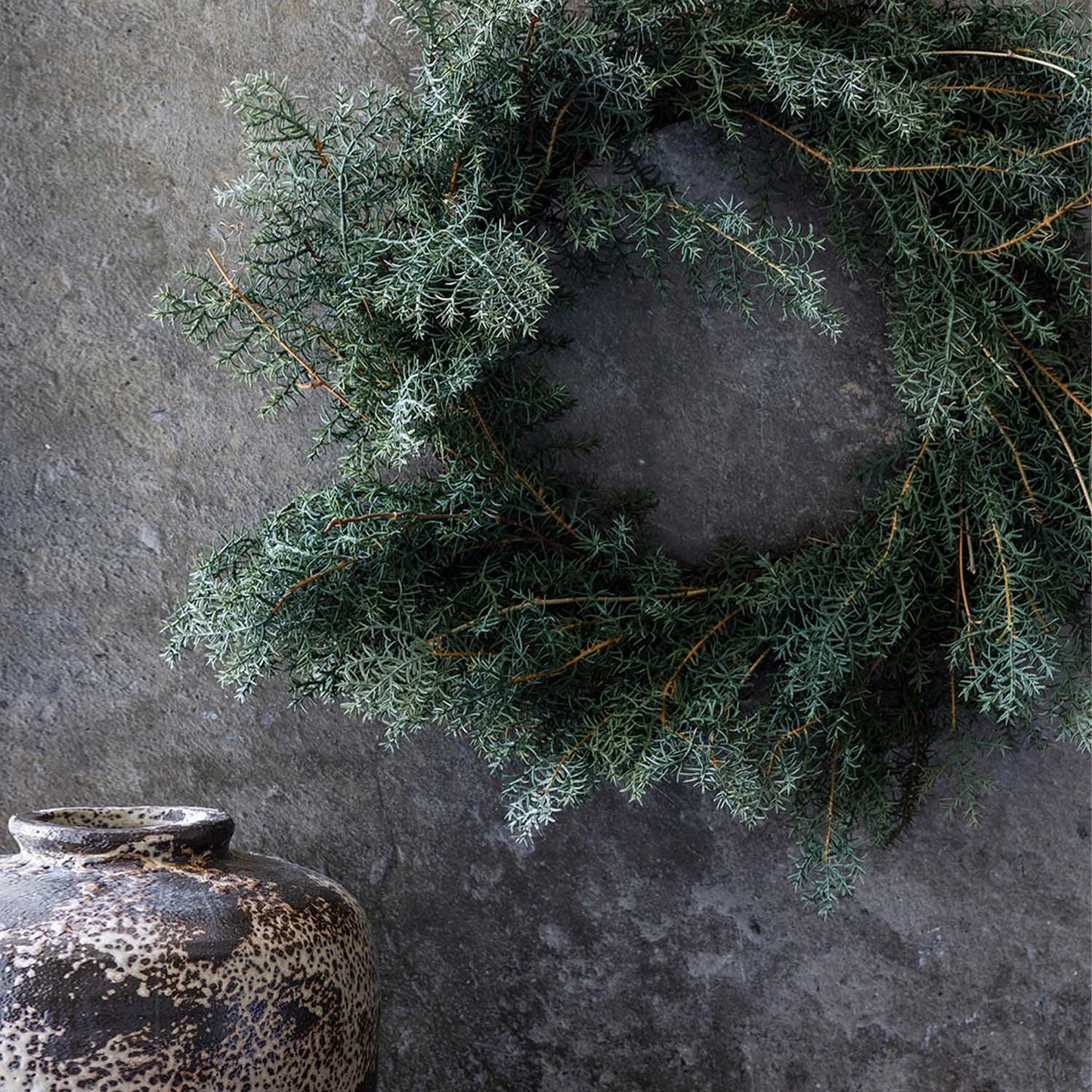ARTIFICIAL JUNIPER WREATH - *Pre-order* SHIPPING July 2026