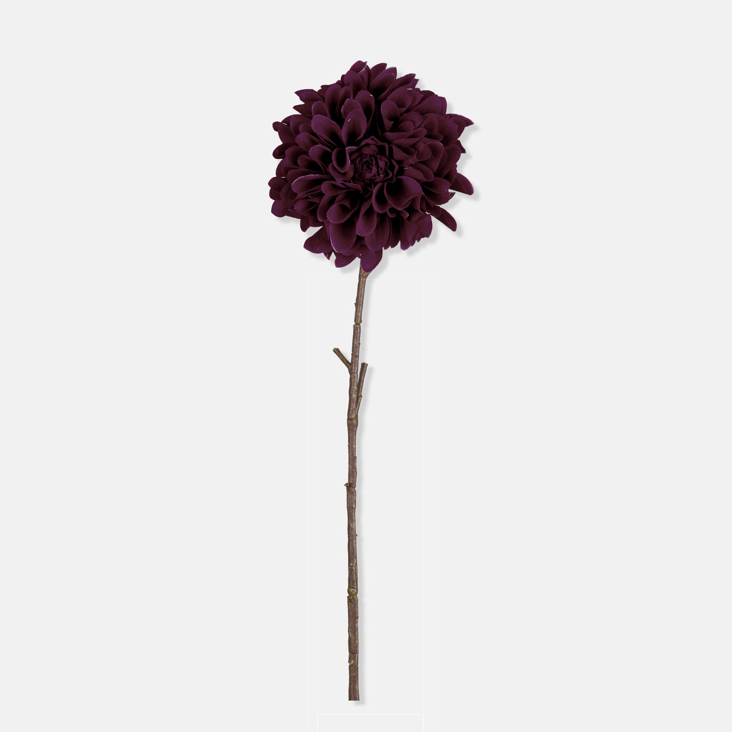 ARTIFICIAL REAL TOUCH DAHLIA, CLARET