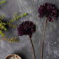 ARTIFICIAL REAL TOUCH DAHLIA, CLARET