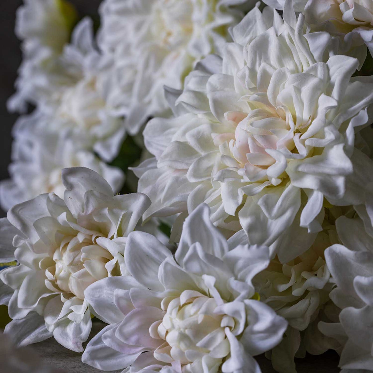 ARTIFICIAL REAL TOUCH DAHLIA, CREAM - *Pre-order* SHIPPING July 2026