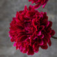 ARTIFICIAL REAL TOUCH DAHLIA, RUBY - LARGE - *Pre-order* SHIPPING July 2026