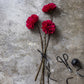 ARTIFICIAL REAL TOUCH DAHLIA, RUBY - LARGE - *Pre-order* SHIPPING July 2026