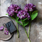 ARTIFICIAL REAL TOUCH HYDRANGEA, PLUM - *Pre-order* SHIPPING July 2026