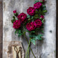 ARTIFICIAL REAL TOUCH PEONY, RUBY - *Pre-order* SHIPPING July 2026