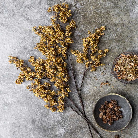 ARTIFICIAL SEDGE WINTER, SAFFRON - *Pre-order* SHIPPING July 2026