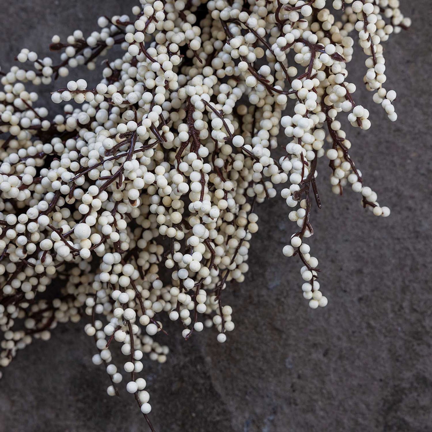 ARTIFICIAL SNOWBERRY WREATH - *Pre-order* SHIPPING July 2026