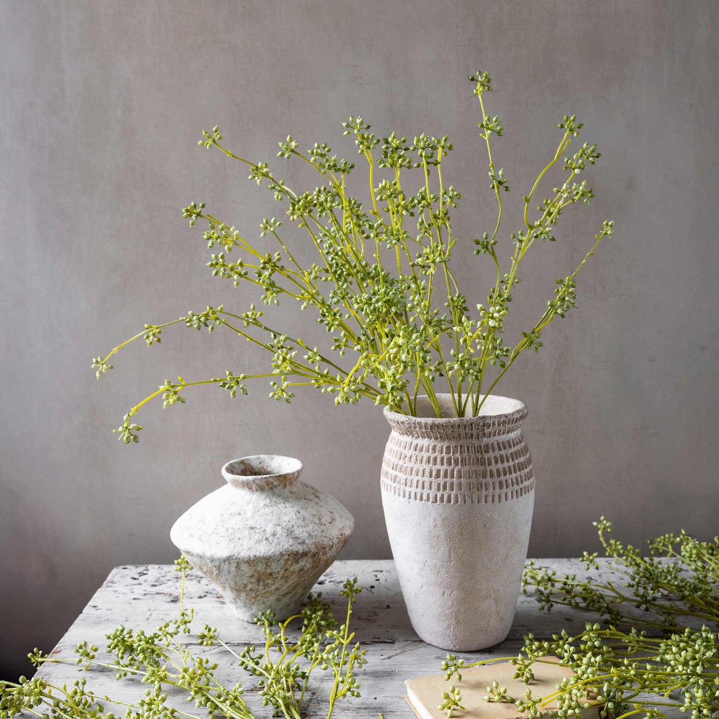 ARTIFICIAL SUCCULENT BUNCH, GREEN