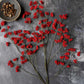 ARTIFICIAL WILD WINTER BERRY, RUBY - *Pre-order* SHIPPING MAY 2026