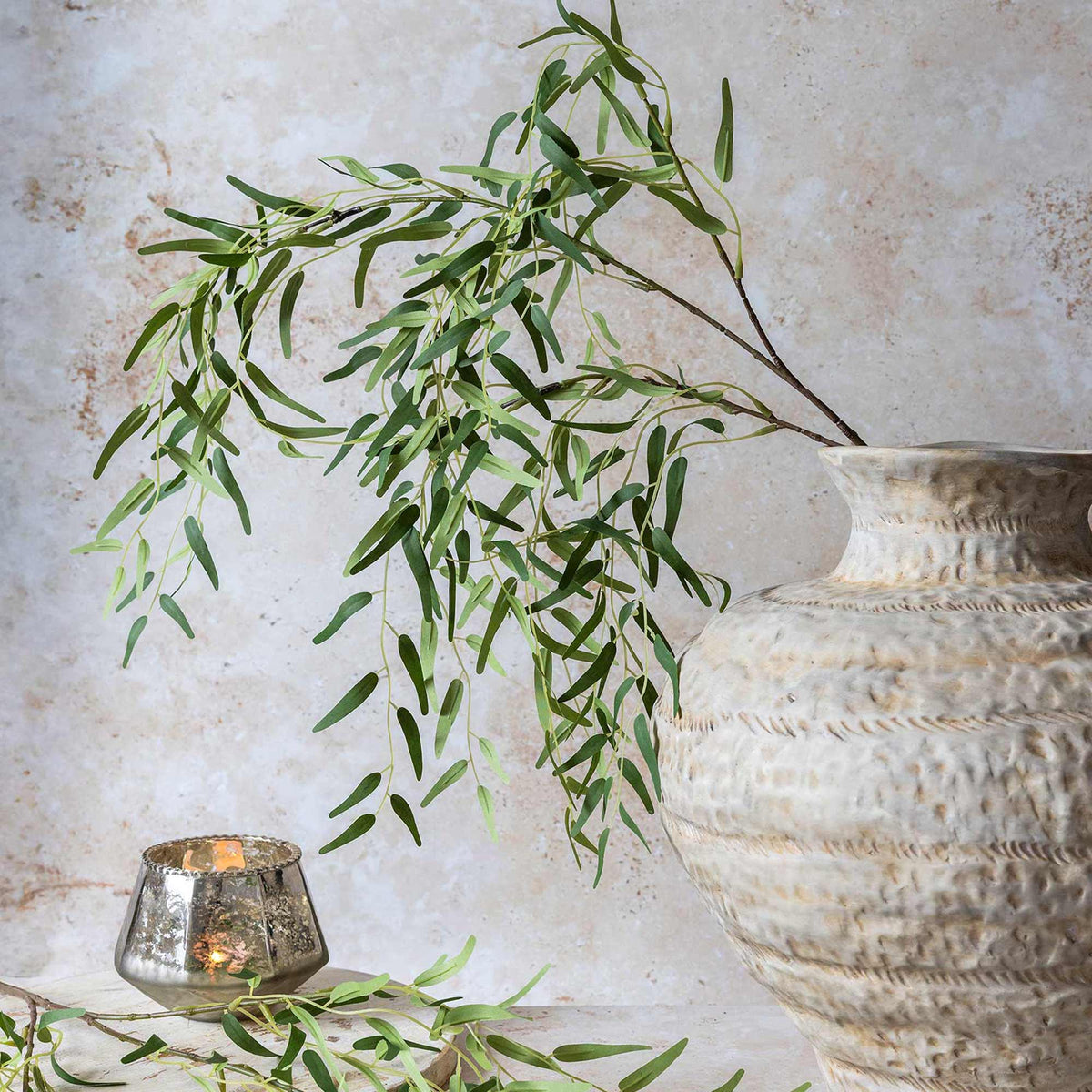 ARTIFICIAL WILLOW BRANCH, FOREST GREEN - *PRE ORDER* Due Early January 2027