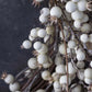 ARTIFICIAL BERRY WREATH, CREAM - *Pre-order* SHIPPING July 2026