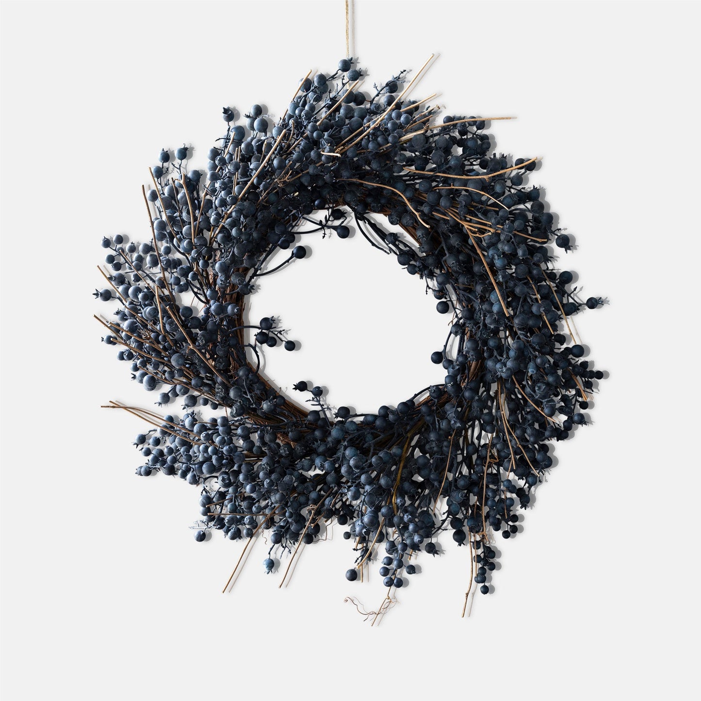 ARTIFICIAL BERRY WREATH, MIDNIGHT - *Pre-order* SHIPPING July 2026