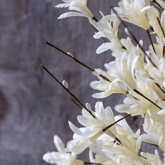 ARTIFICIAL FORSYTHIA WREATH