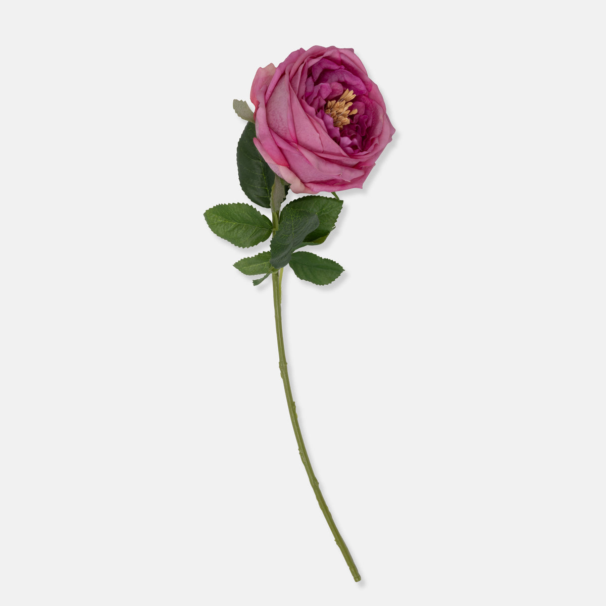 ARTIFICIAL REAL TOUCH GARDEN ROSE, MAUVE - *PRE ORDER* Due Mid January 2027