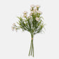 ARTIFICIAL HELLEBORE BUNCH, WHITE  - *Pre-order* SHIPPING July 2026