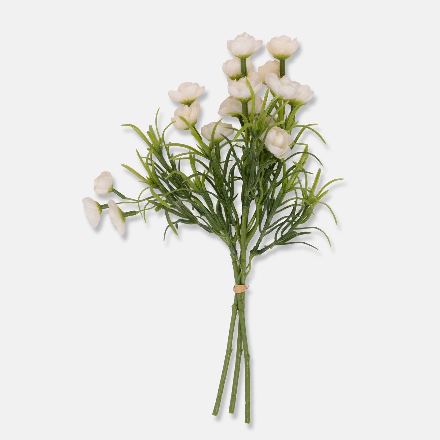 ARTIFICIAL HELLEBORE BUNCH, WHITE  - *Pre-order* SHIPPING July 2026
