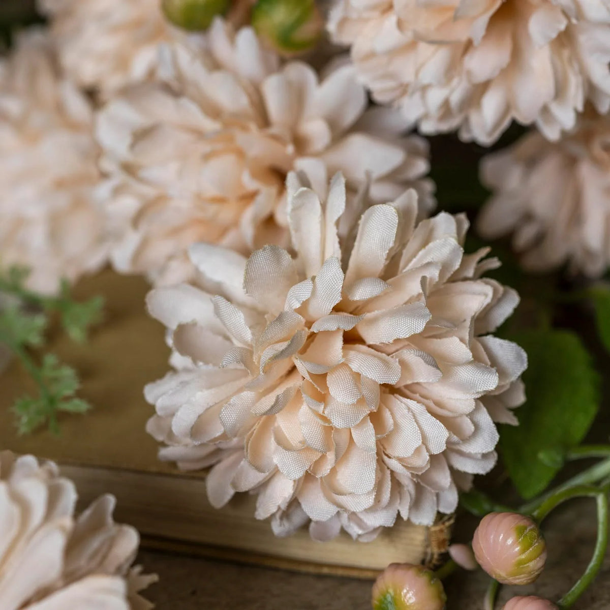 ARTIFICIAL WILD CHRYSANTHEMUM, BLUSH - *PRE ORDER* Due Mid November 2026