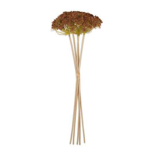 ARTIFICIAL YARROW BUNCH HENNA